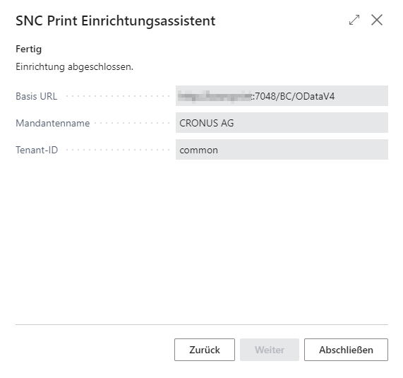 Hier finden Sie die Angaben für die Anlage des Unternehmens
