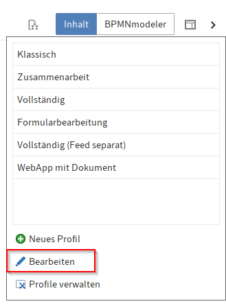 Wenn Sie hier auf Bearbeiten klicken, öffnet sich eine Metaansicht des Fensters.