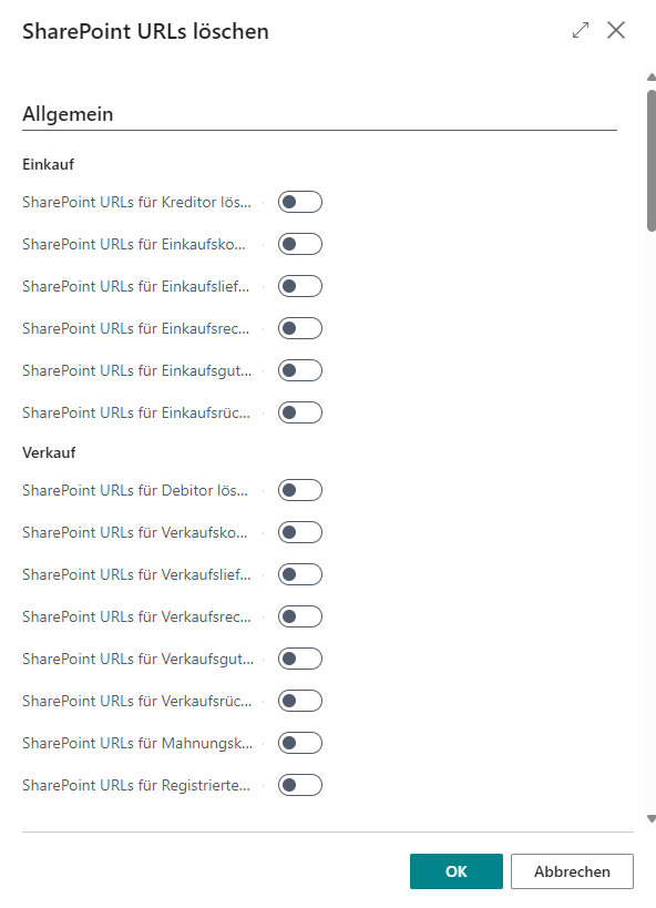 SharePoint URLs löschen 1