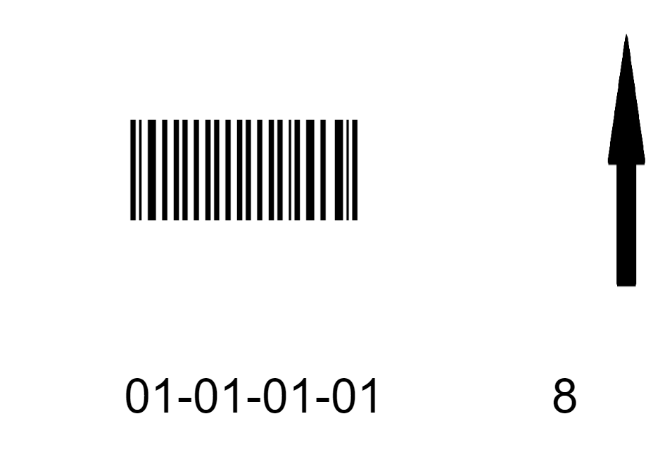 Storage place label large