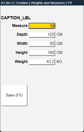 Picture from the test system. Don't worry, the caption will be fixed in the next release.